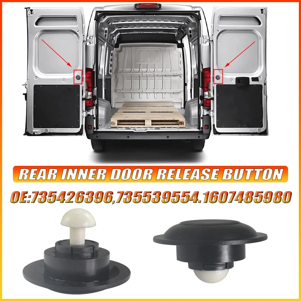 

1 шт. кнопка открывания багажника задней двери для Fiat Ducato Peugeot Boxer Citroen Jumper Relay 2006-2021 Fiat 735426396 аксессуары