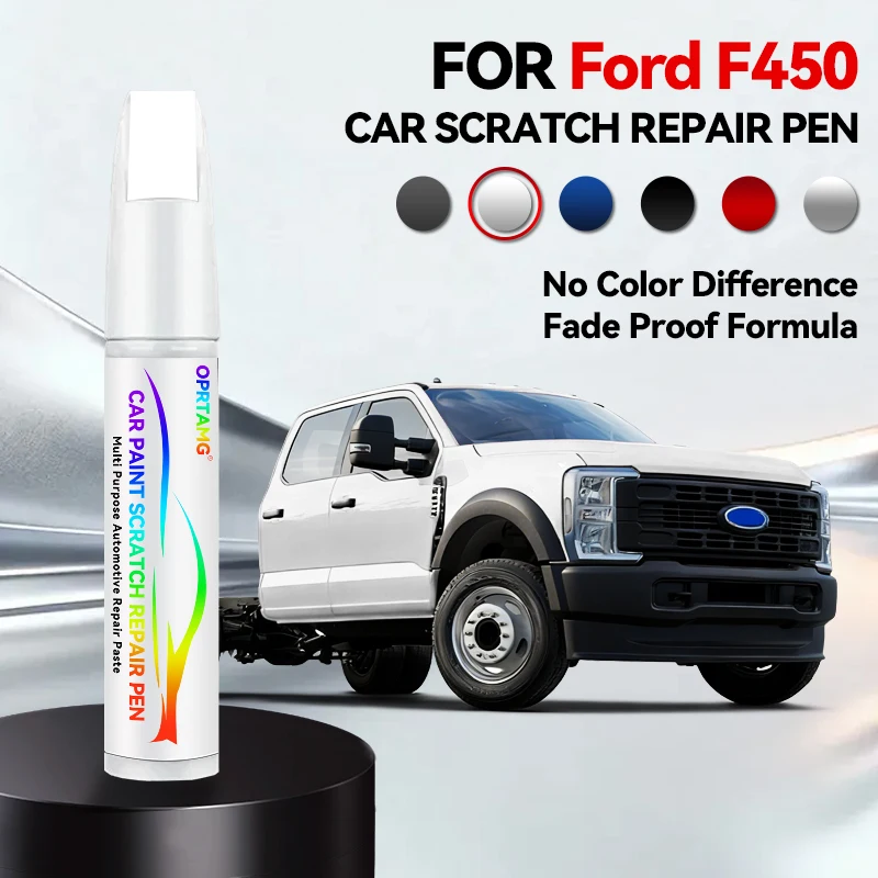 

Ручка-корректор для ремонта лакокрасочного покрытия Ford F450 1990-2026, средство для удаления царапин, аксессуары для авто, черный, белый, S