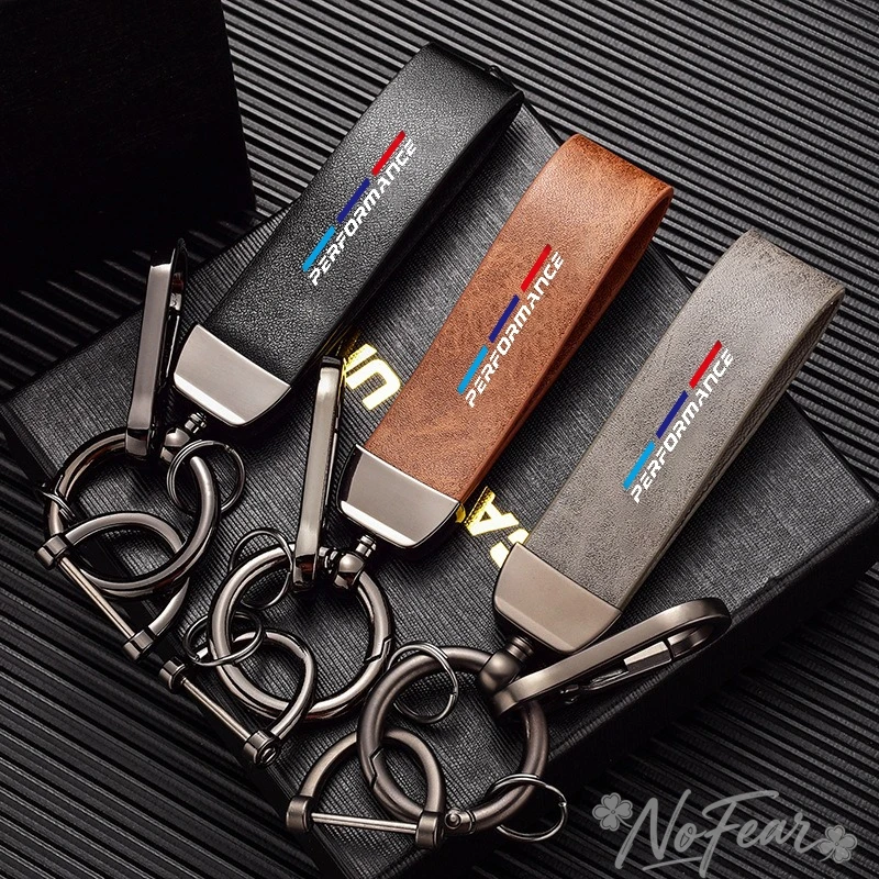 

Leather Key Chain Car Key Chains Pendant Key Rings Accessories For BMW M Emblem E46 E36 E34 F10 E90 F30 E60 F30 E53 E30 E92 E87