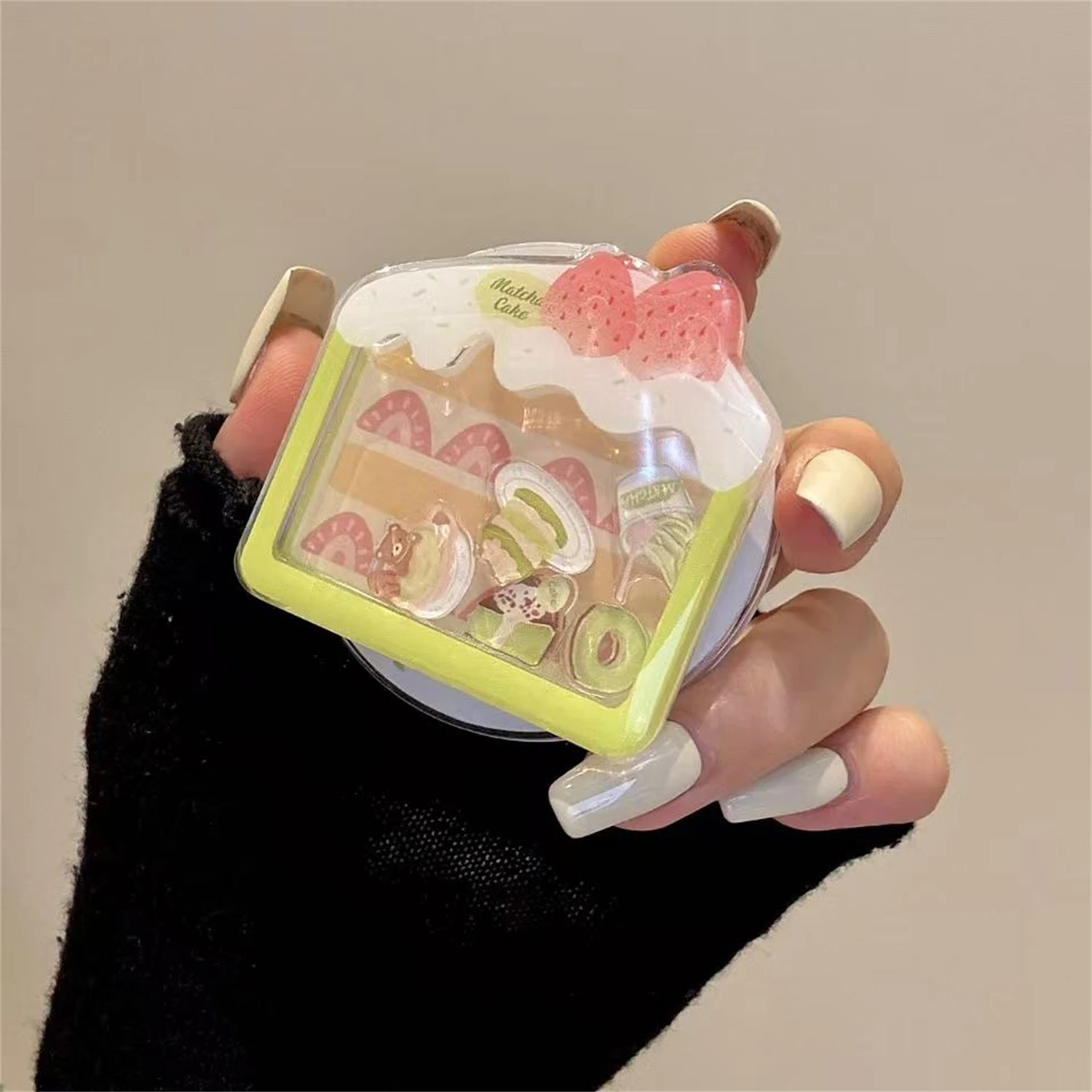 

Корейская милая магнитная подставка для Magsafe Grip Tok Griptok, кронштейн, держатель для телефона, поддержка IPhone, Samsung, Pad Smart Tok