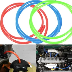 Universal 5MM Car Vacuum Hose Gas Oil Fuel Line Tube Red Car Motorcycle Silicone Petrol Tube Pipe Line Tubing