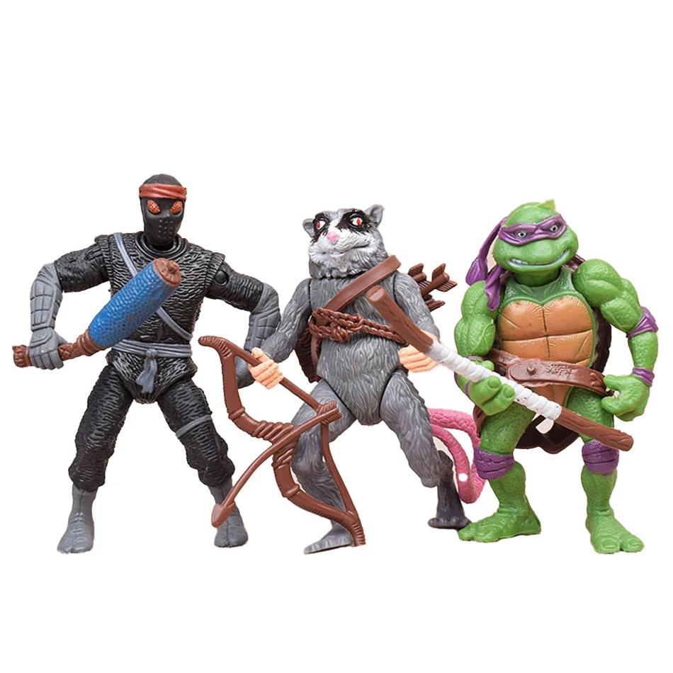 6pcs/4pcs/Set Ninja Turtle Anime Figure Neca TMNT Limited Edition Action Figurine Statue Action Figurine Movable Model Toys Gift