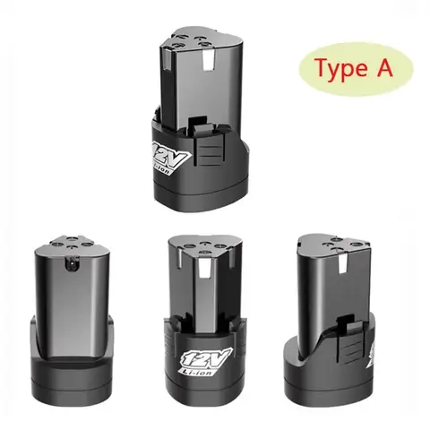 Electric Screwdriver 12V 4500mah Rechargeable Li-ion Battery Electric Drill 18650 12V High Performance Batteria for Power Tools