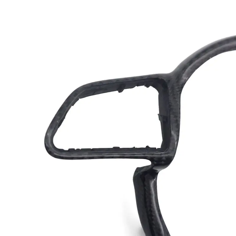 For A4 B8 A6 C7 A3 8V Real Carbon Fibre Car Steering Wheel Frame Cover Assembly Accessories - view 5