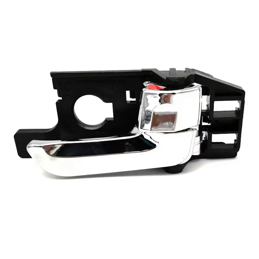 Car Interior Door Handle Chrome Front Rear Left Right Inside Inner Handles For Kia Sportage 2005 2006 2007 2008 2009 2010