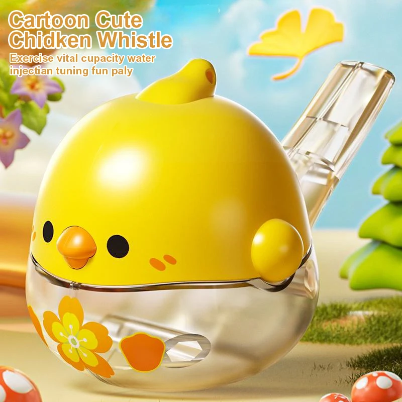 Silbato de juguete para bebé, puede tocar música con silbato de agua, cuerno, armónica para niños, instrumento de entrenamiento de pronunciación