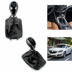 For OPEL Insignia 2008 2009 2010 2011 2012 2013 2014 2015 2016 2017 Car-styling 5 / 6 Speed Gear Stick Shift Knob Leather Boot
