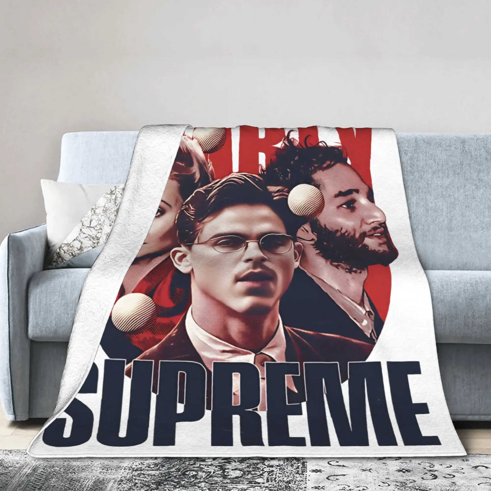 Marty Supreme Vintage Indie Film Poster Blankets  Plush Novelty Warm Throw Blanket for Coverlet Textile Decor,