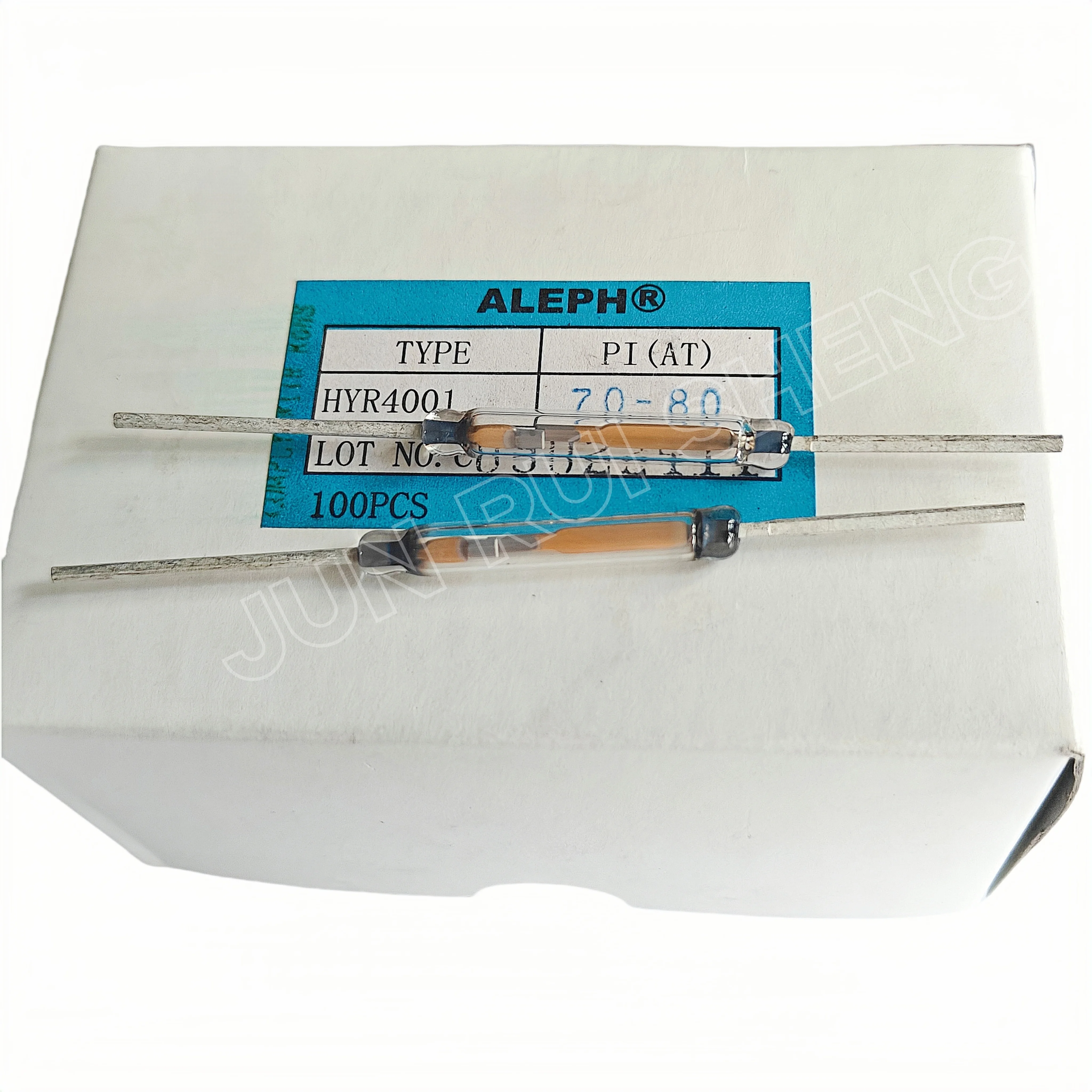 5 PCS Original Interruptor Reed de Alta Potência HYR-4001 Normalmente Aberto NO 5.4*36 MM 1A 15 W 250VDC HYR 4001 Sensor de Indução de Contato Magnético