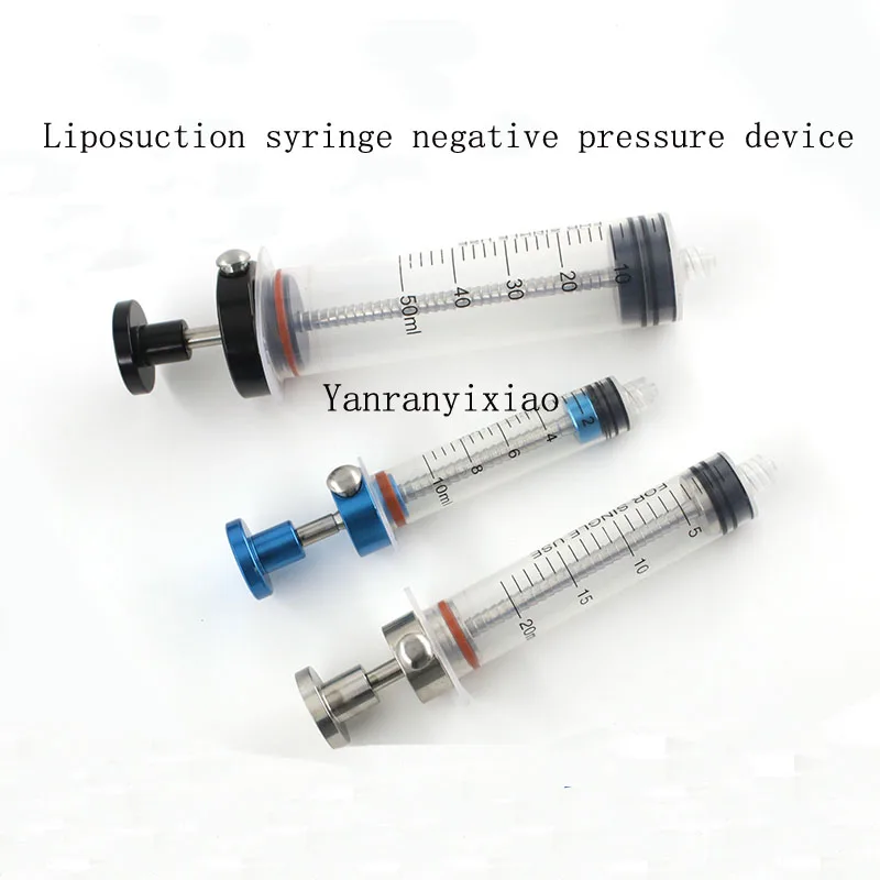 

Liposuction negative pressure device fat grafting liposuction needle negative pressure 10ML2050mm manual liposuction device