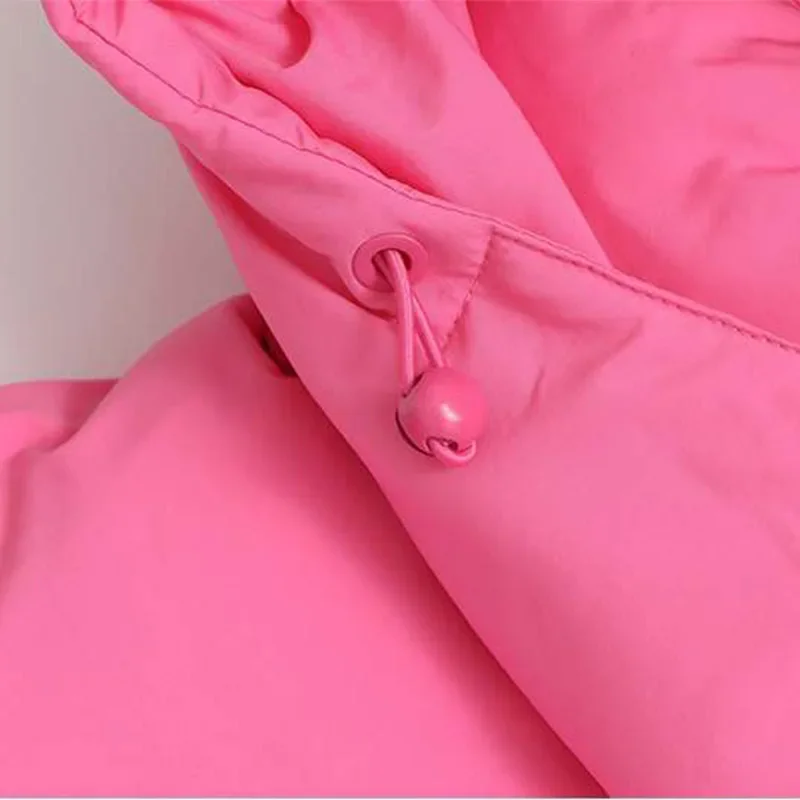 New Sport Style Warm White Duck Down Jacket Women Short Thick Loose Cotton-padded Fashion Hooded Coat Tide Autumn Winter Female