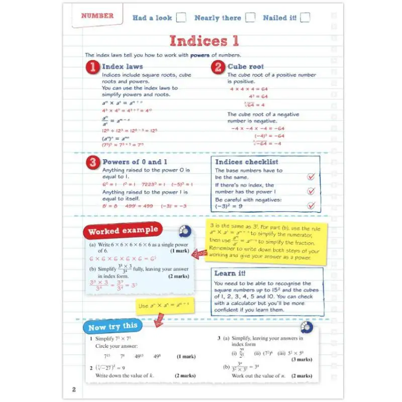 Podręcznik do przygotowywania na egzamin Pearson REVISE AQA GCSE Maths Higher z ćwiczeniami online i wideo, dla egzaminów na rok 2025 i 2026.