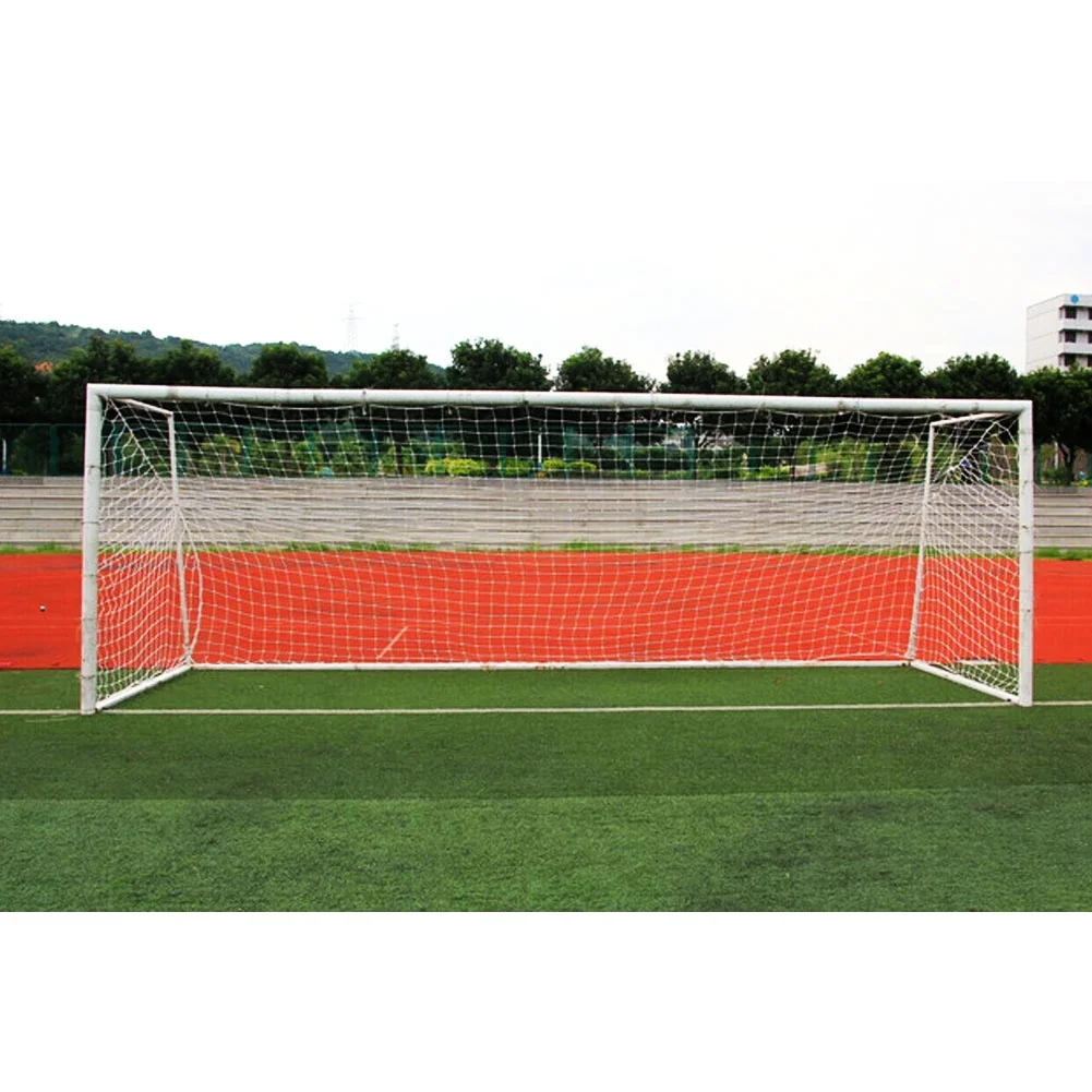 

Soccer Goal Net, Soccer Replacement Net Standard Size 10 x 7ft / 18 x 7ft / 24 x 8ft for Feild