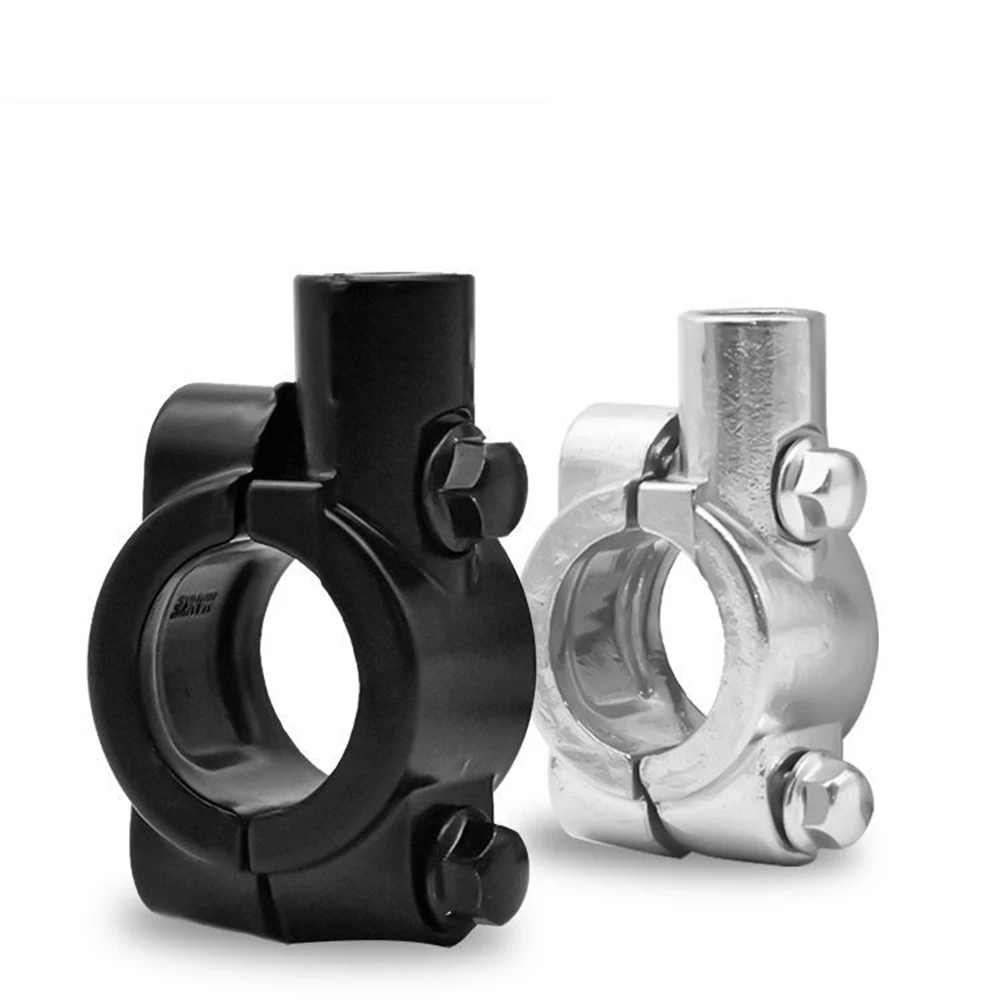 

AOHEWEI Motorcycle Mirrors Mounts Handlebar Mirror Mount Holder Clamp Adaptor 8/10mm Thread For Motorcycles ATV Scooter