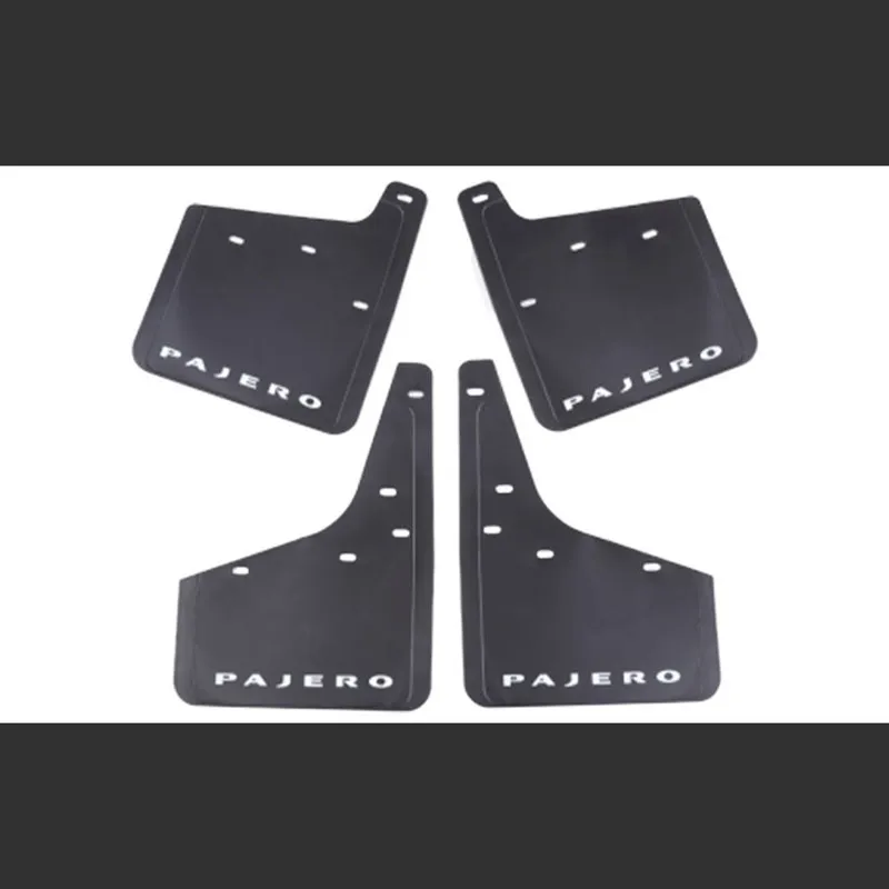 

Car 4pcs Mudguards Mud Flaps For Mitsubishi Pajero 2007-2020 Exterior Splash guards Mudflaps Mud Guards Tyre Fenders Accessories