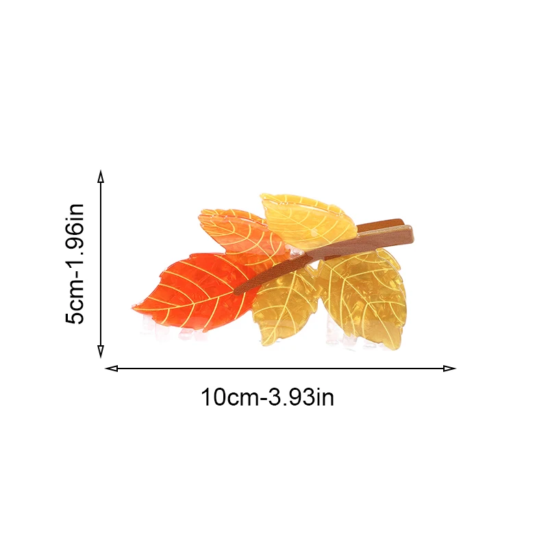 1pc nuovo fermaglio per capelli con ceppo di albero a foglia, moda personalizzata, clip BB, accessori per capelli con nuvola geometrica, artiglio per capelli