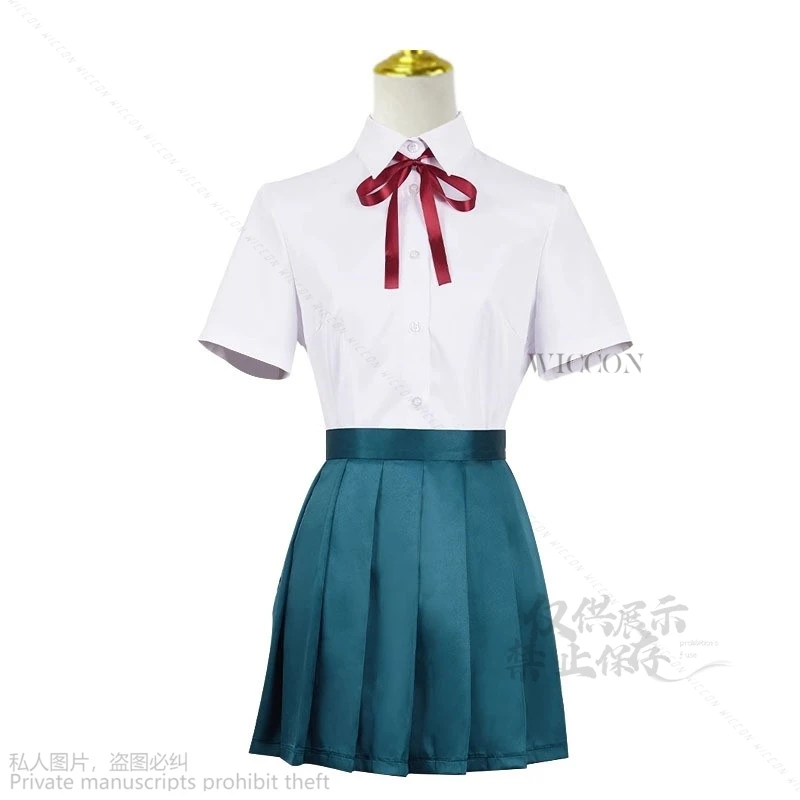 New Anime Raise No Tanin Ga Li Cosplay Somei Yoshino JK School Uniform Costume Skirt Shirt Halloween Carnival Party Fantasy Suit