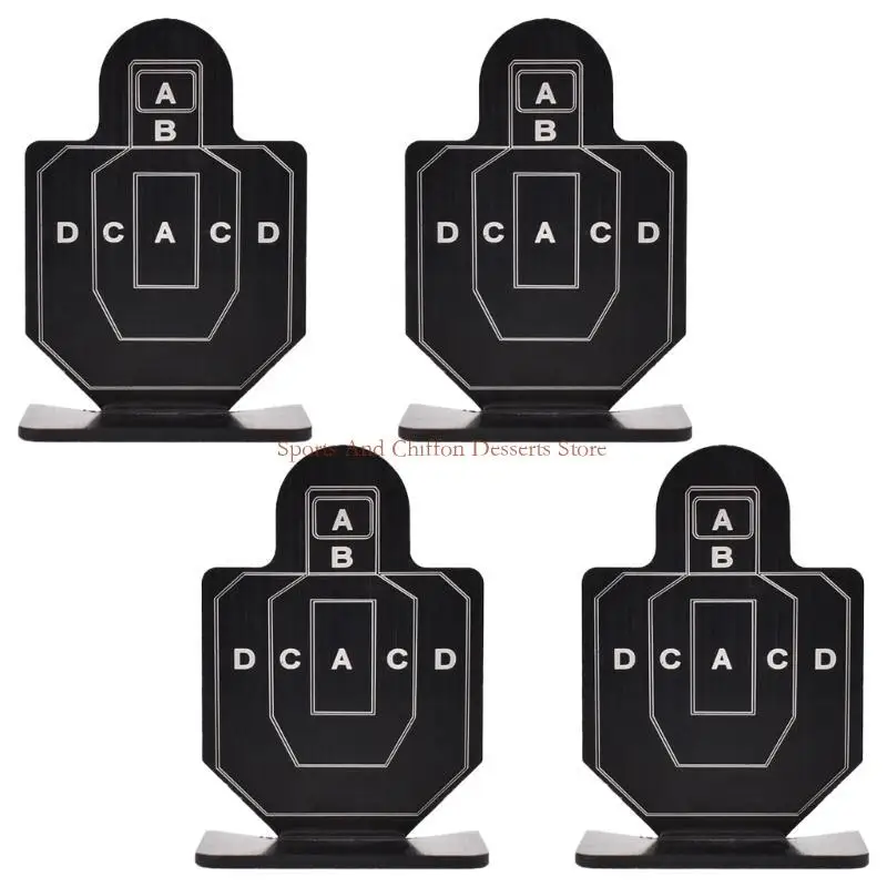 4Pcs Indoor Plate Targets Splatter Targets Ranges Game Targets K1YF