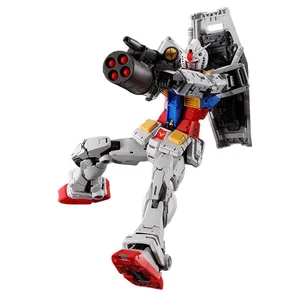 Bandai Genuine Waffen auf RX-78-2 Gundam Ver. 2.0 Rg Anime Actionfigur Roboter Peripherie Sammelmodell Geschenk Kinder Kinder 12 Hauptverkäufe Gundam -Waffen - №11