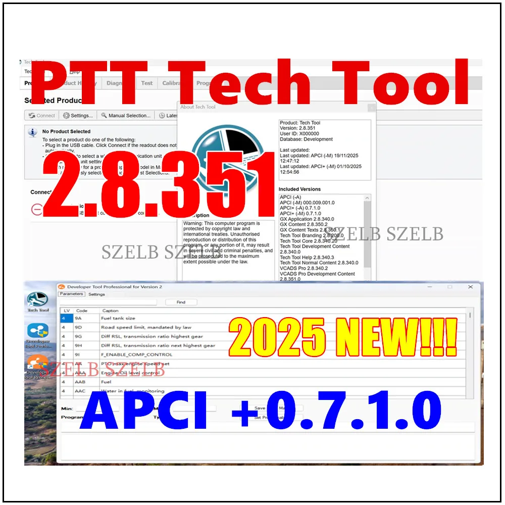 

Newest PTT Tech Tool 2.8.351 Developement+Developer Tool+APCI 0.7.1.0 /Tech Tool 2.8.241/PROSIS 2025/ Impact 2024 Remote install
