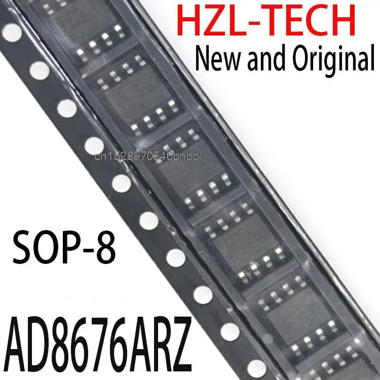 5PCS New and Original  SOP8 AD8676 SOP  AD8676AR AD8676A SMD AD8676ARZ