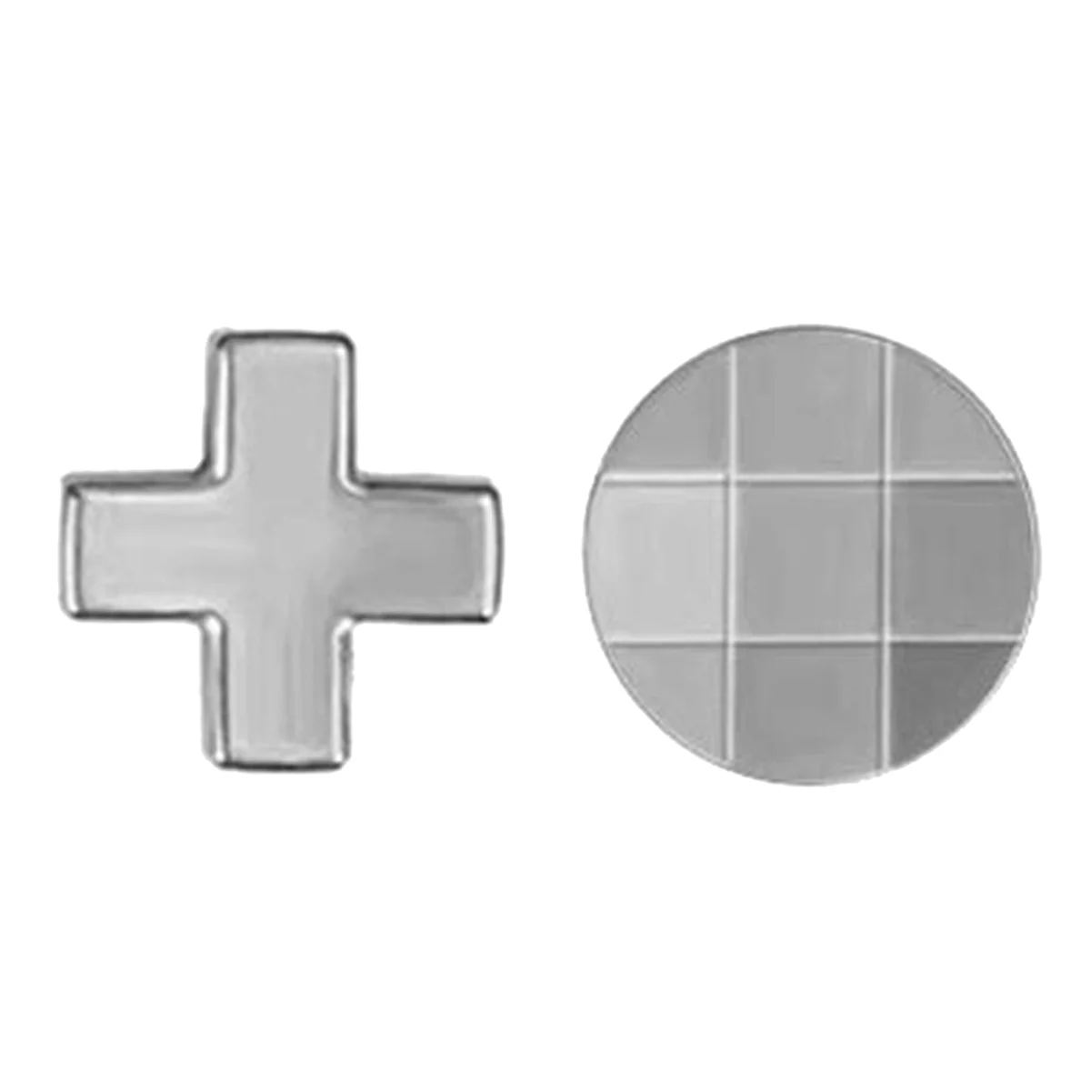 

For Xbox One Elite Series 2 2PCS D-Pad Gaming Metal Controller Parts Replacement Controller Component Set Silver-BLife