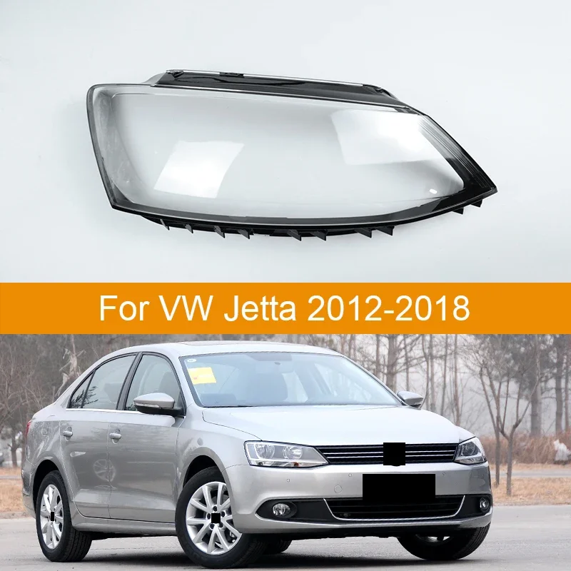 

Leadlight Lens Cover For VW Jetta (Sagitar) MK6 2012-2018 Front Headlamp Transparent Cover Lampshade Headlight Shell Lens