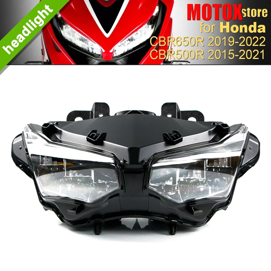 

CBR 650 500 R HeadLight Assembly Headlamp Fit for HONDA CBR650R 2019 - 2022 Head LED Light CBR500R 2015 - 2021