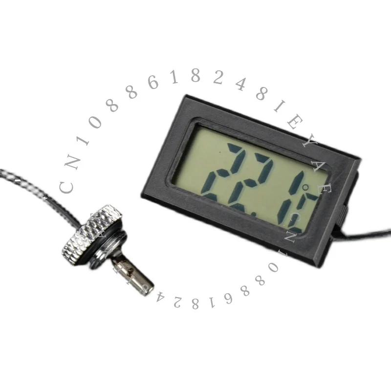 

Water-cooled Temperature Display Digital Display Meter 12v Electric Friction Graphics Card Measurement Thermometer