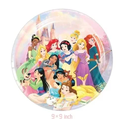 Posate usa e getta per feste di compleanno per bambini a tema principessa rosa Disney