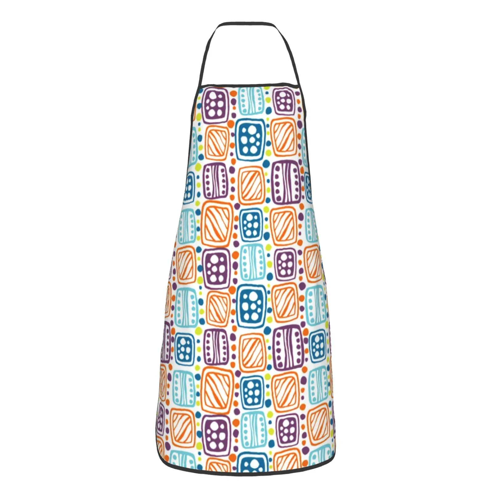 Rectangle Polyester locking hem Apron Home Cooking Baking Kitchen Yellow Flower Apron Blue Daisy Cute Daisy Cute Elephant