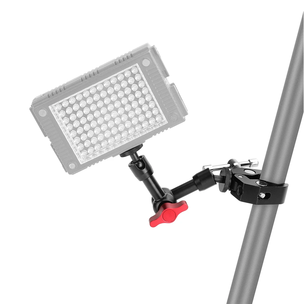 Kimrig 7 "11" inch 360 artikulieren der magischer Arm 1/4 Mount Super Clamp Krabben zange Clip für LED-Licht LCD-Monitor Blitzlicht – Detail 5