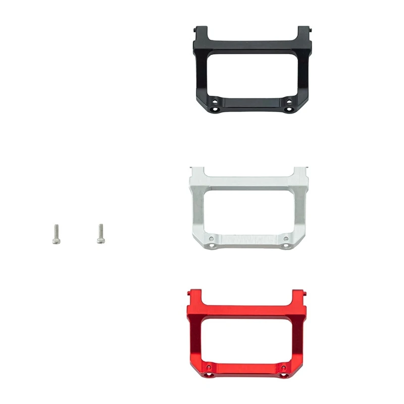 FBIL-For Axial SCX24 AXI00001 C10 1/24 RC Crawler Car Metal Front Bumper Mount Bracket Beam Upgrade Parts Accessories