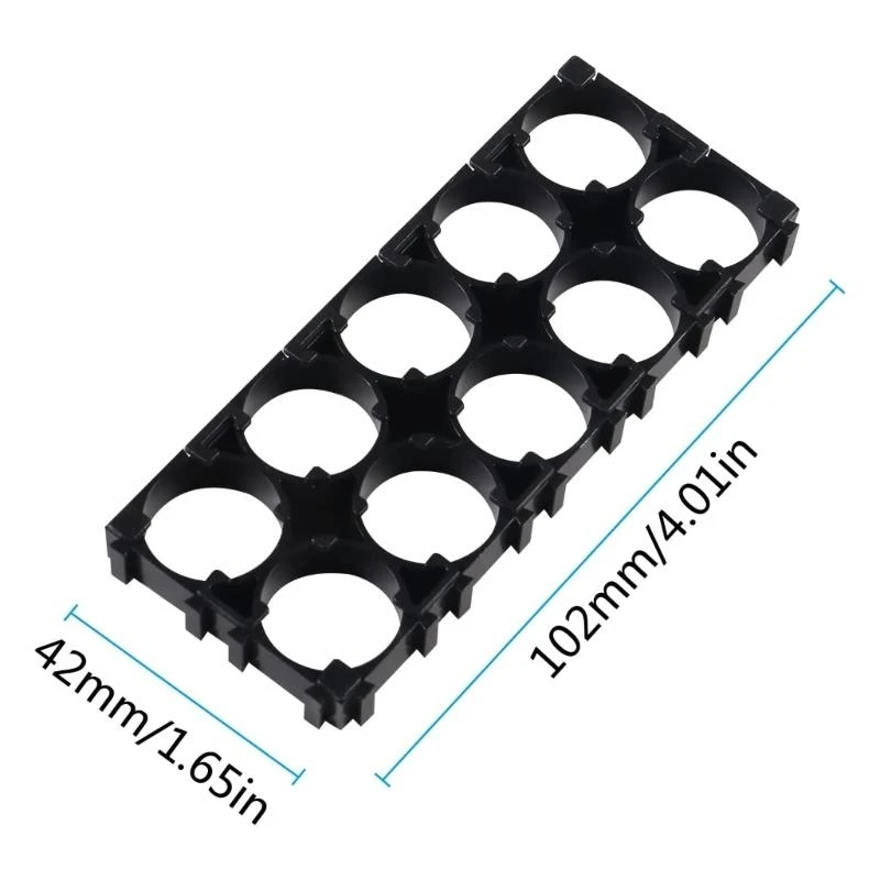 18650 Lithium Battery Bracket Battery Holder 2x5 Cell Spacer 1PC