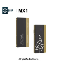 BGVP MX1 USB DAC AMP Headphone Amplifier HIFI Digital DAC dual CS43198 chips DSD256 PCM768 3.5mm + 4.4mm Output