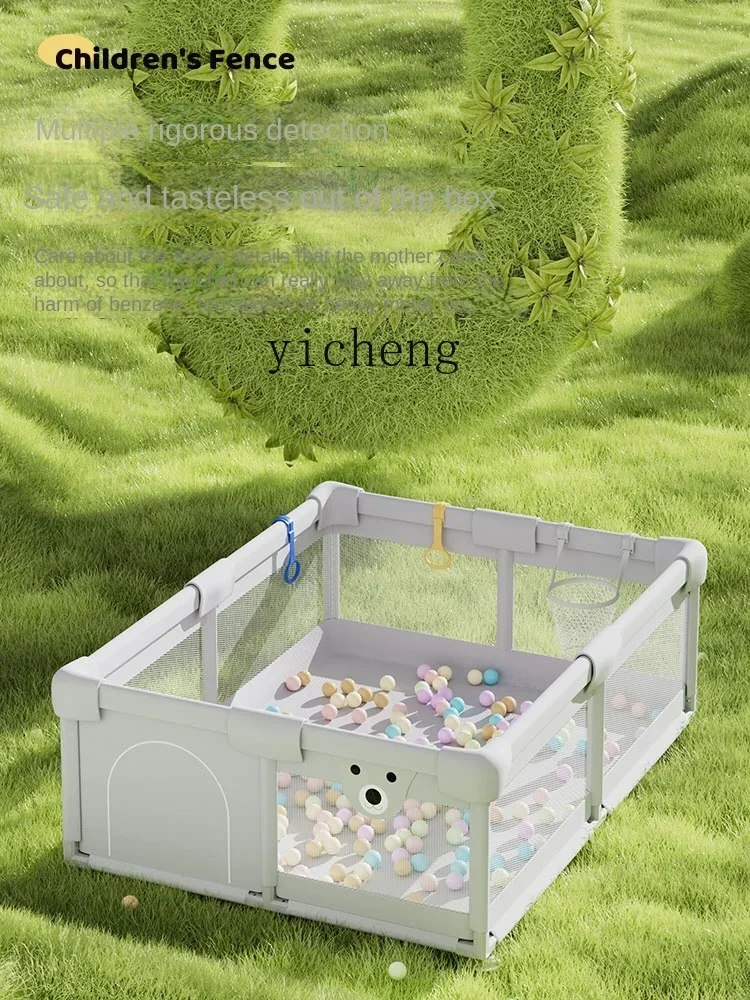 Yy Baby Game Fence Floor Children Living Room Protective Grating Baby Crawling Fence