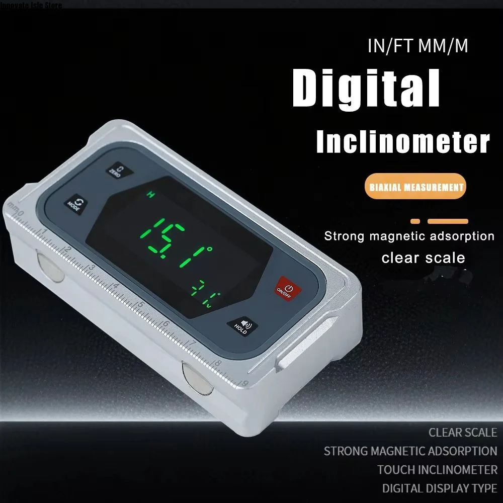 magnetic-base-digital-protractor-backlit-lcd-audible-feature-angle-gauge-backlit-display-v-groove-base-double-axes-gauge