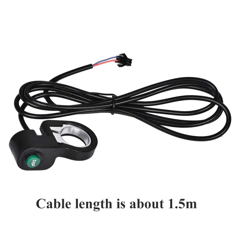 

{YY30} Motorcycle Scooter Bike Plastic Horn Signal Switch Button Universal 22.5mm Bike Electric Bicycle Horn Switch Button