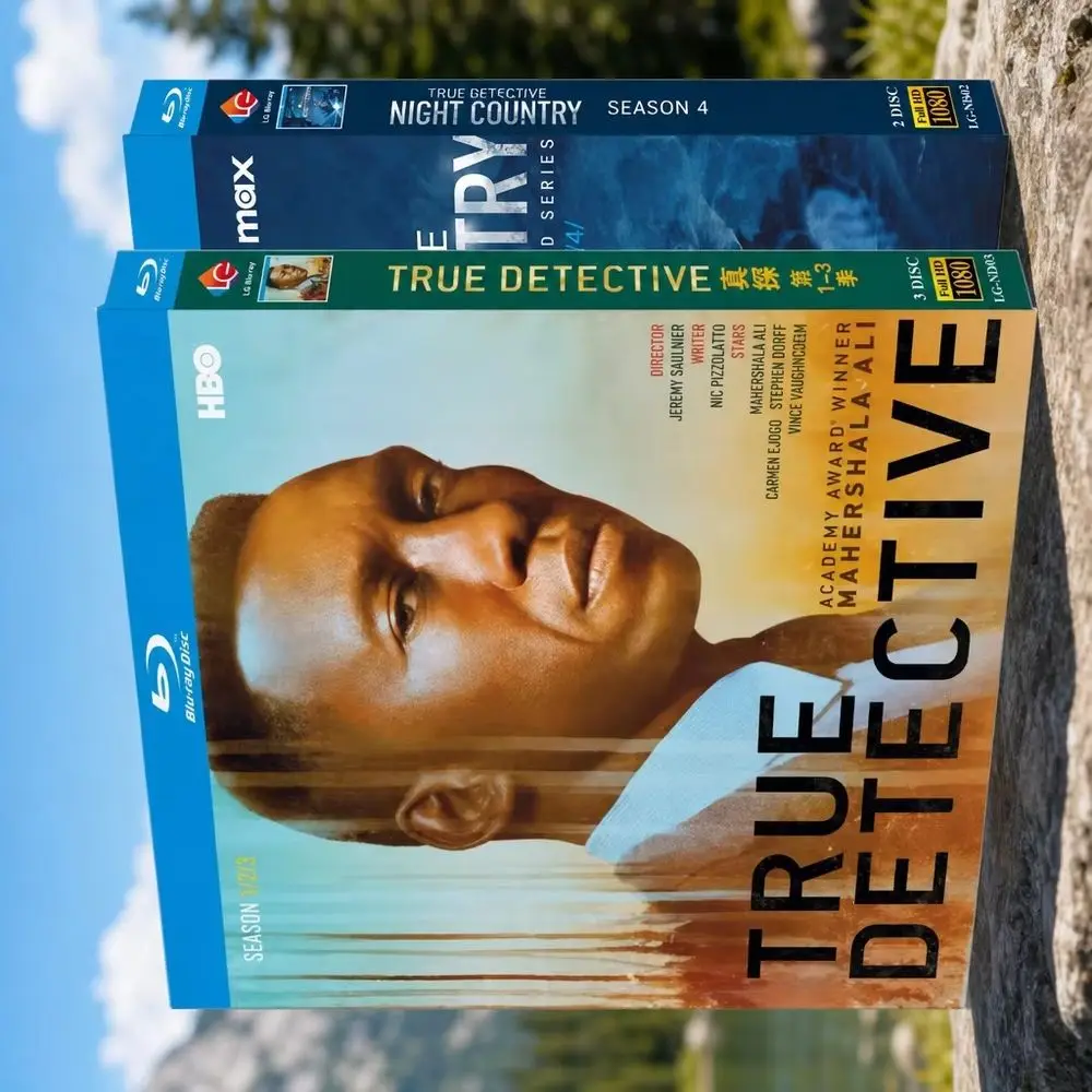 True Detective Seasons 1–4 Blu-ray Box Set with English and Traditional Chinese Subtitles