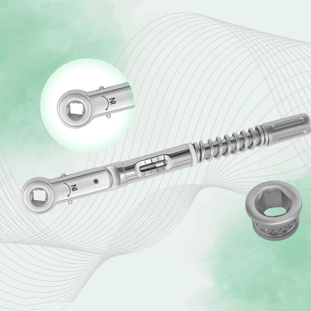 

Dental Implant Torque Ratchet Wrench Tool with Drivers for Prosthetic Restoration and Screw Adjustment Set