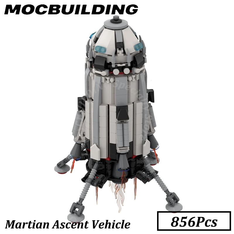 

Martian Ascent Vehicle Model Space Moc Building Block Model Set Display DIY Brick Toy Gift Christmas Present