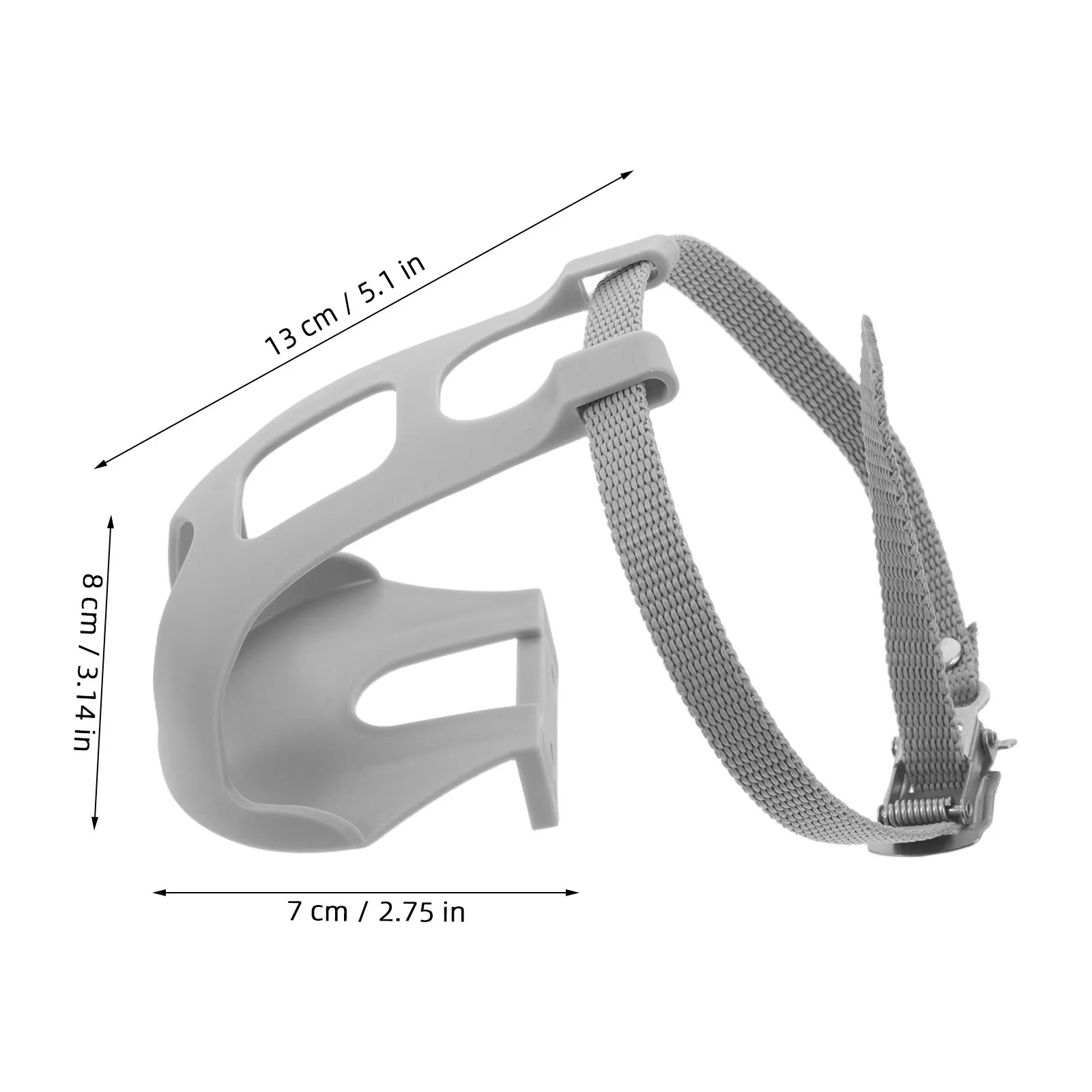 2Pcs Bicycle Toe Clip Straps Universal Bike Pedal Binding Foot Straps Cycling Pedal Retention Secure Fit Mountain Road Cycling