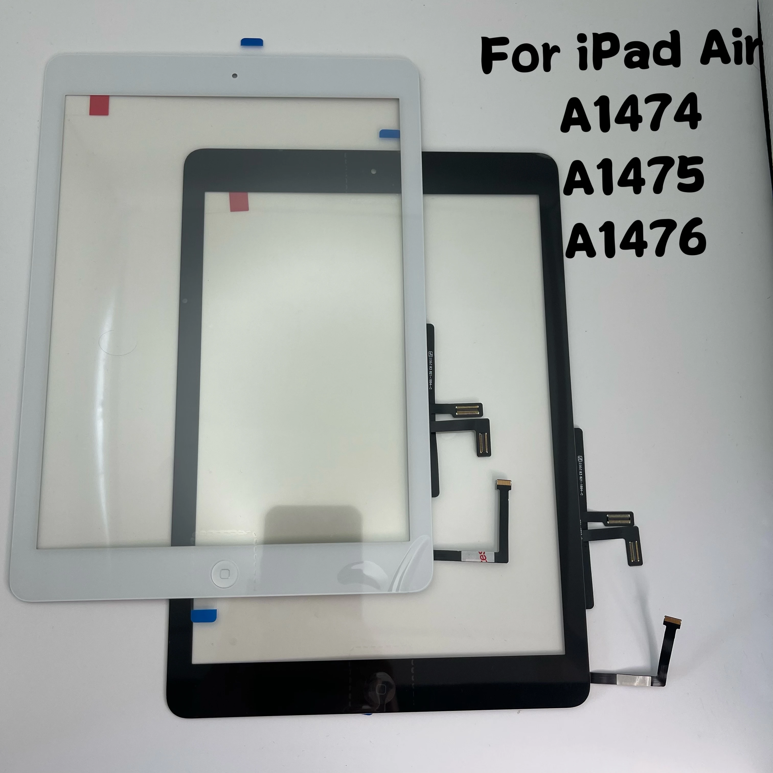 1Pcs For iPad Air 1 iPAD 5 A1474 A1476 A1475 A147 Front Touch Screen Digitizer Sensor Replacement Display TouchScreen Glass