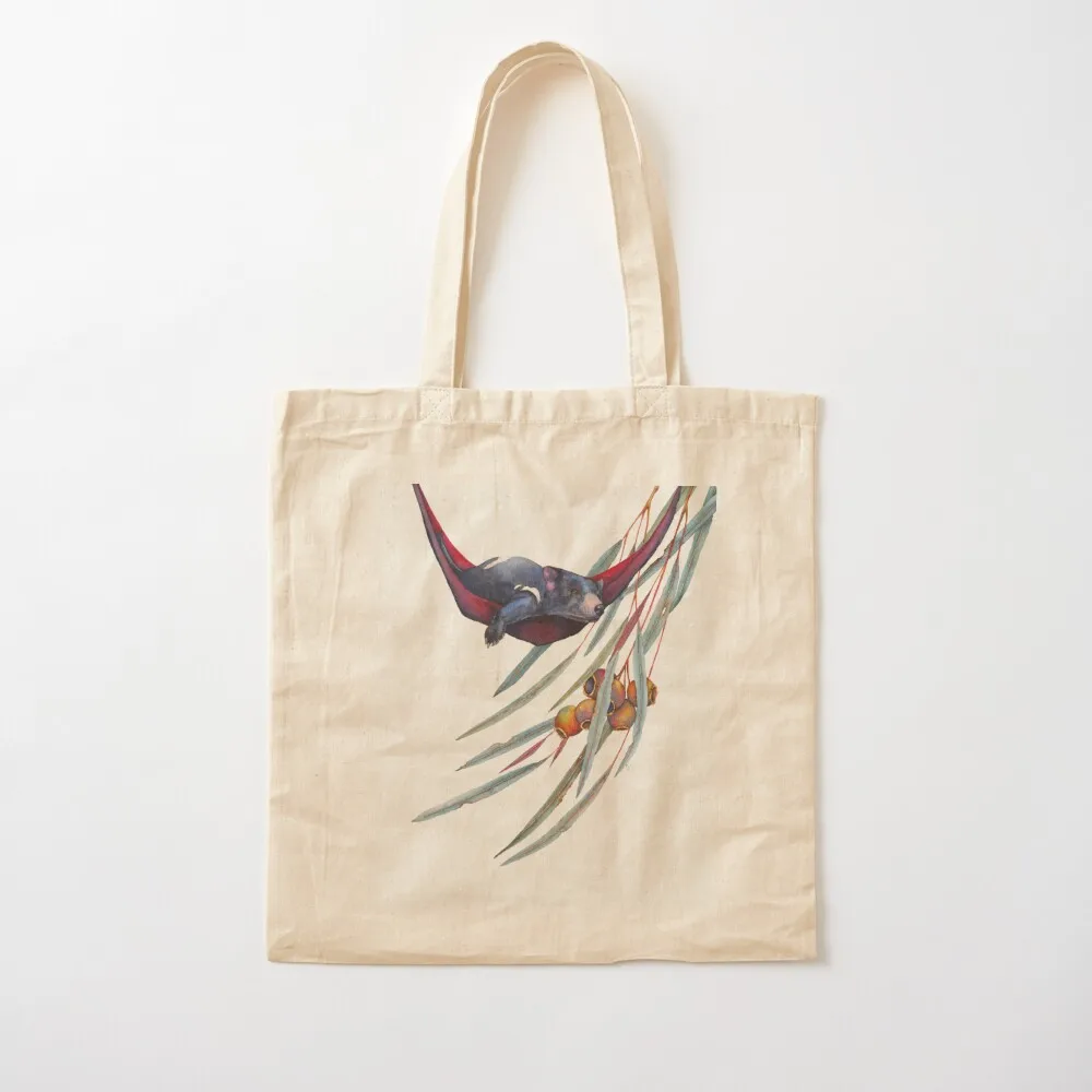 Devilish Siesta Tote Bag tote bag custom shopper bag women canvas eco folding Reusable bags