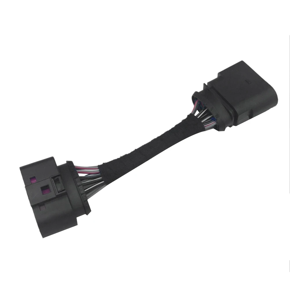 Cabo do adaptador do conector do farol do xênon, Touran, Tiguan, Polo-Passat, Skoda, 1J0, 973, 737, 1J0, 973, 835, 14, Pin 9