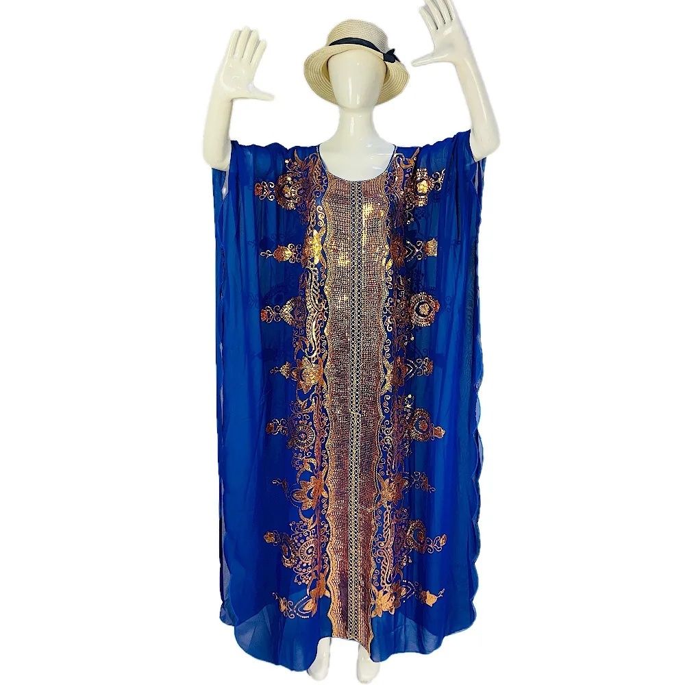 

Sequin Plus Size African Dresses for Women Summer African Half Sleeve Party Evening Long Maxi Gowns Muslim Fashion Abaya Outfits