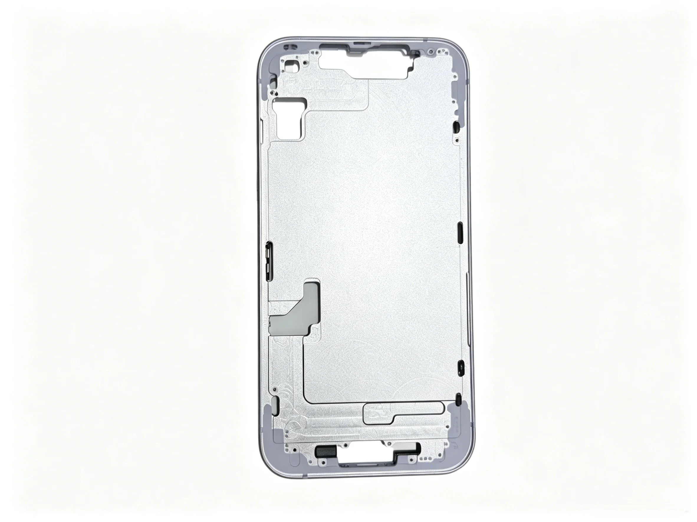 Zestaw obudowy środkowej ramki do iPhone'a 14, w komplecie z przyciskami i siatką do ładowania, do wymiany, bez tylnej szyby. — zdjęcie produktu 2