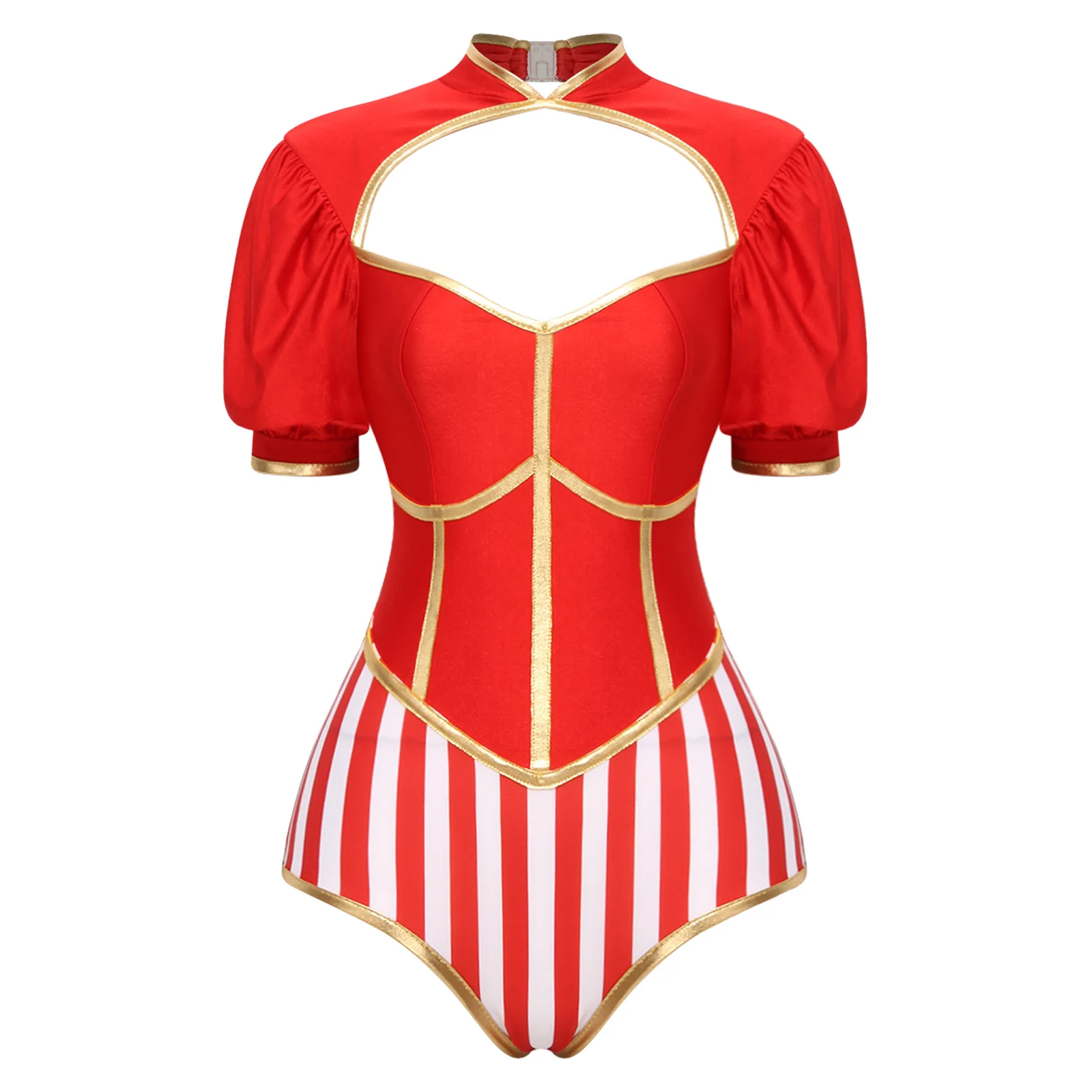 Disfraz de carnaval de Halloween para mujer, disfraz de payaso, traje de circo, disfraz de patinadora, disfraz de gimnasta, disfraz de acróbata, traje de payaso, ropa para espectáculo de magia.
