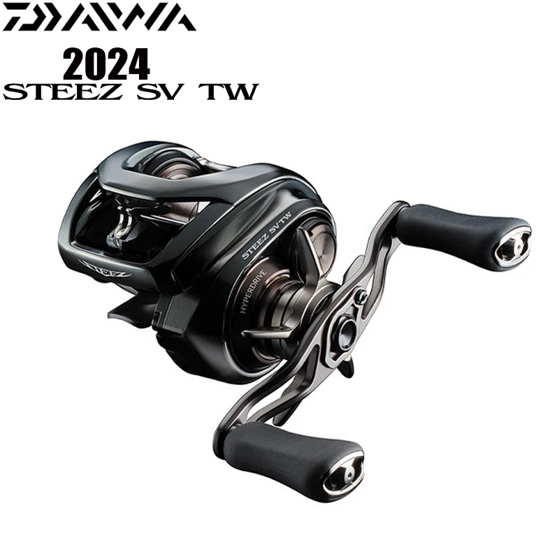 

2024 NEW Original DAIWA STEEZ SV TW 100 100L 100H 100HL100XH 100XHL Left or Right Hand Baitcasting Reel Fishing Wheel