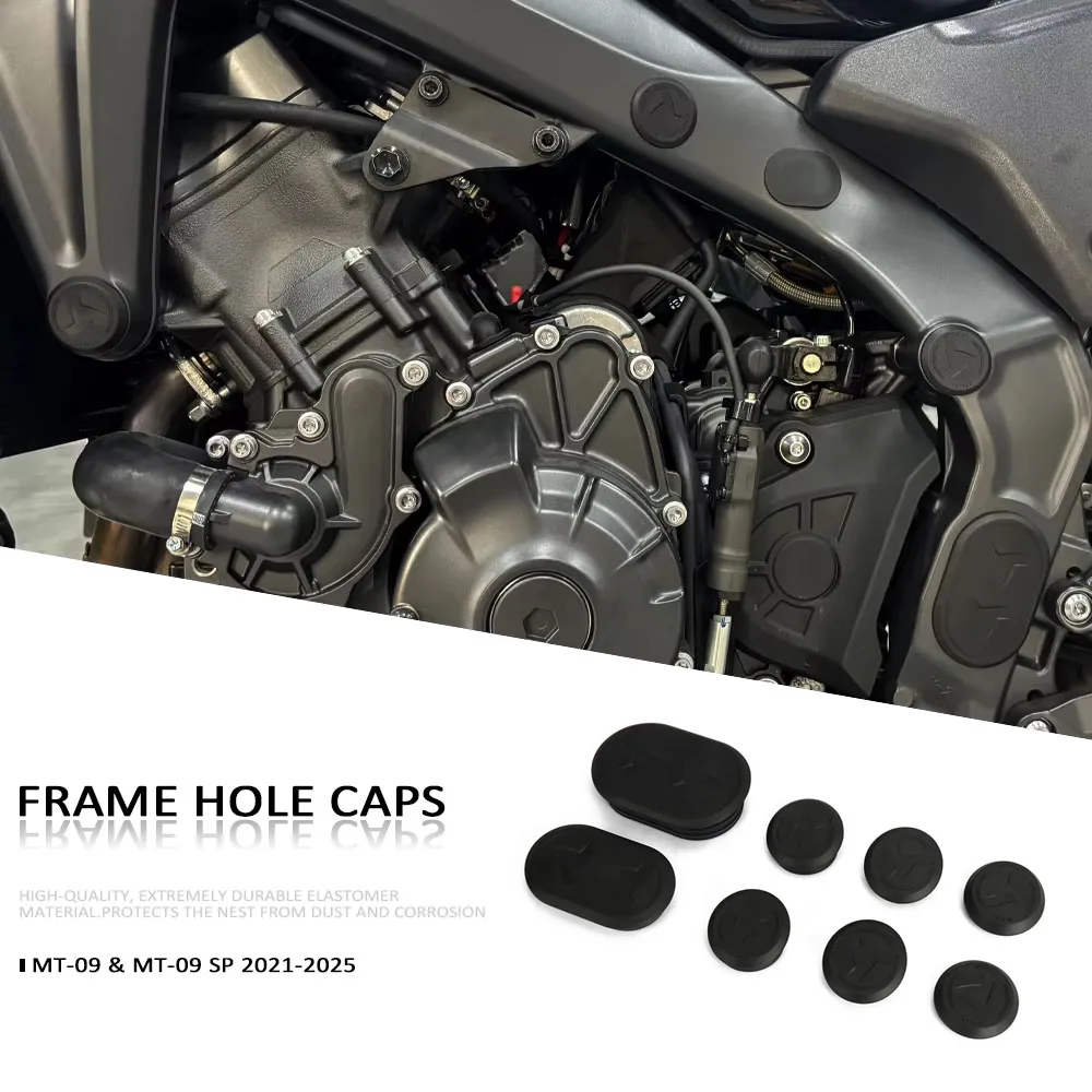 

Frame Plugs Set Hole Caps For YAMAHA MT09 mt09 MT 09 MT-09 SP 2021 2022 2023 2024 2025 Motorcycle Accessories